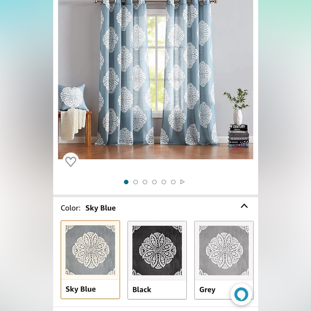 Curtains. Brand new never opened